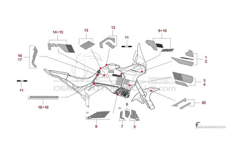 Ducati DESERTX 2023 - Gray