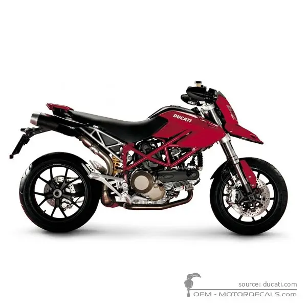 Ducati HYPERMOTARD 1100 2008 - Ducati Red