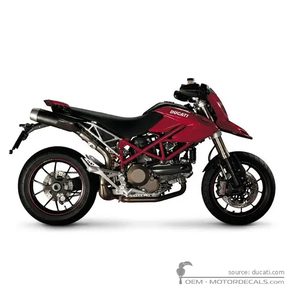 Ducati HYPERMOTARD 1100 S 2008 - Ducati Red