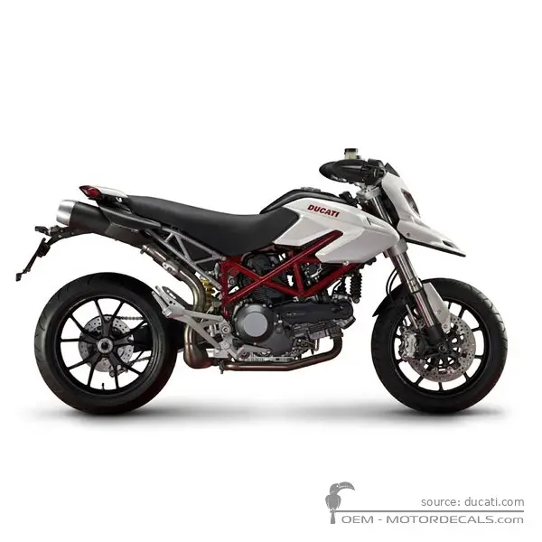 Ducati HYPERMOTARD 1100 2009 - Pearl White