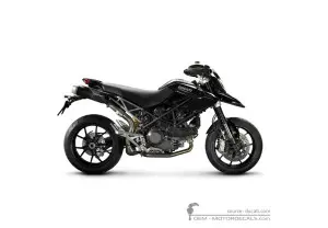 Pegatinas para Ducati HYPERMOTARD 1100 Evo 2010 • Ducati Pegatinas OEM