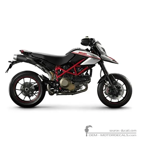Ducati HYPERMOTARD 1100 Evo SP 2010 - Racing White