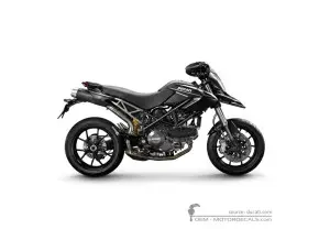 Pegatinas para Ducati HYPERMOTARD 796 2012 • Ducati Pegatinas OEM