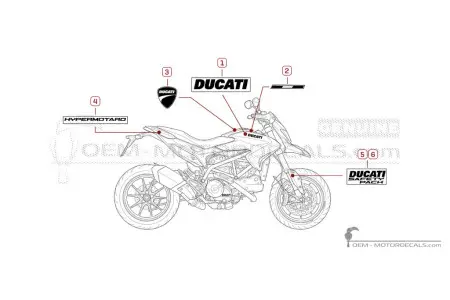 Ducati HYPERMOTARD 821 2013