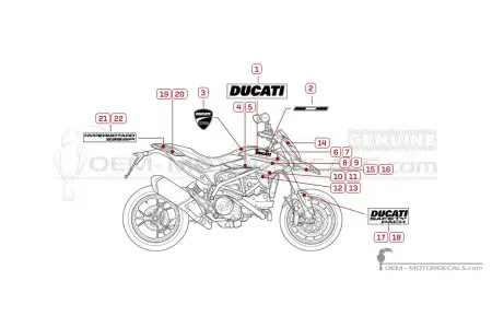 Ducati HYPERMOTARD 821 SP 2014