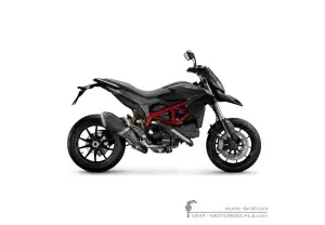 Aufkleber für Ducati HYPERMOTARD 821 2015 • Ducati OEM-Aufkleber