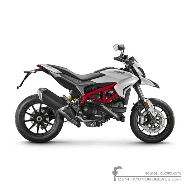Ducati HYPERMOTARD 939 2017 - Star White Silk