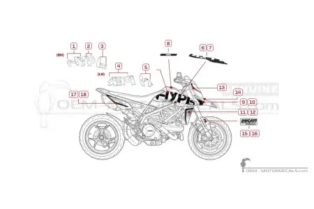 Ducati HYPERMOTARD 950 RVE 2021