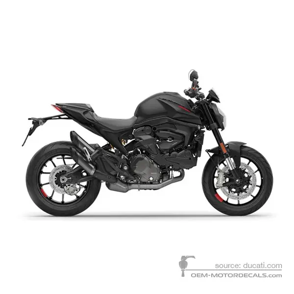 Ducati MONSTER 2022 - Dunkelgrau - Dark Stealth