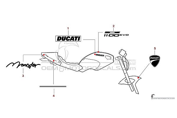 Ducati MONSTER 1100 DIESEL 2013 - Verde