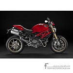 Ducati MONSTER 1100 S 2009 - Rot