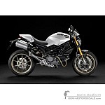 Ducati MONSTER 1100 S 2010 - Biały