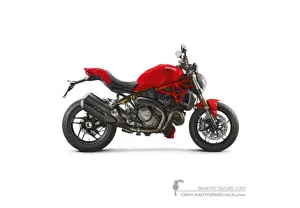 Decals for Ducati MONSTER 1200 2017 - Red • Ducati OEM Decals