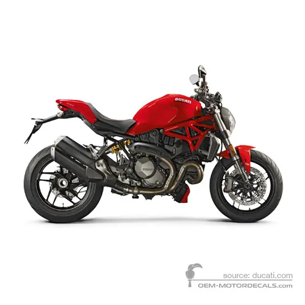 Ducati MONSTER 1200 2018 - Rojo - Ducati Red