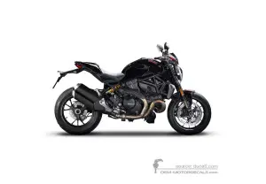 Adesivi per Ducati MONSTER 1200 R 2016 - Nero • Ducati Adesivi OEM