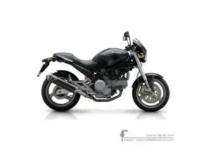Autocollants pour Ducati MONSTER 620 2005 • Ducati Autocollants OEM