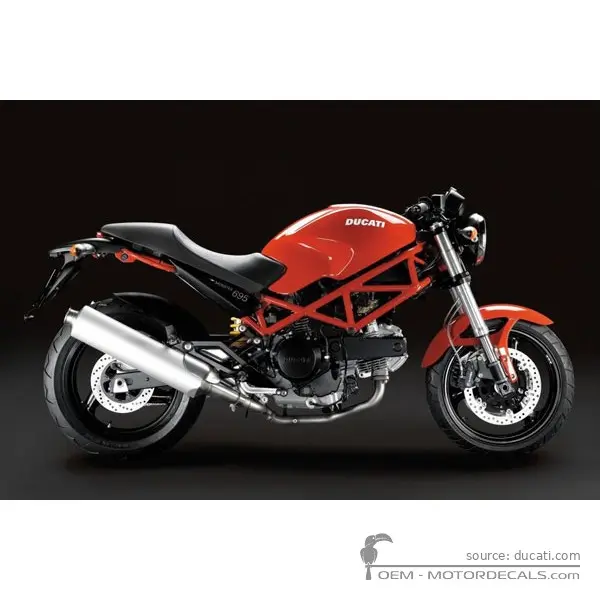 Ducati MONSTER 695 2007 - Ducati Red