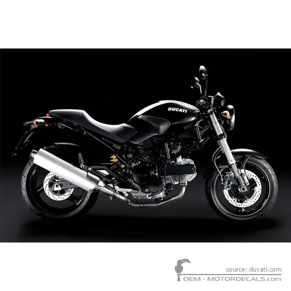 Ducati MONSTER 695 2007 - Matt Black