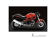 Naklejki do Ducati MONSTER 695 2008 • Ducati Naklejki OEM