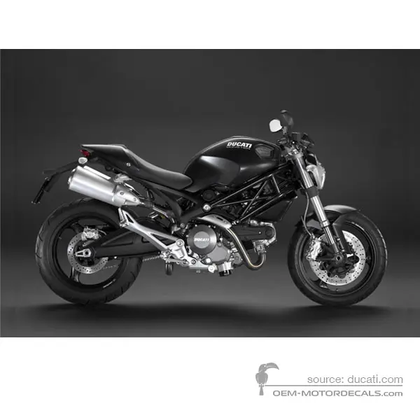 Ducati MONSTER 696 2008 - Nero - Matt Black