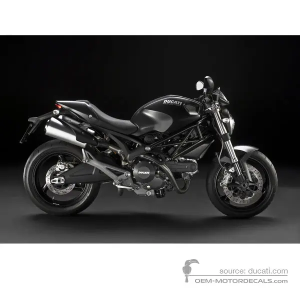 Ducati MONSTER 696 2009 - Nero - Matt Black