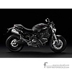 Ducati MONSTER 696 2014 - Negro