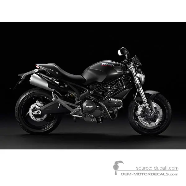 Ducati MONSTER 696 2014 - Nero - Matt Black