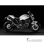 Ducati MONSTER 696 2014 - Blanco