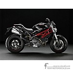 Ducati MONSTER 796 2012 - Zwart