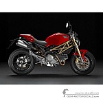 Ducati MONSTER 796 2013 20th Anniversary - Rood