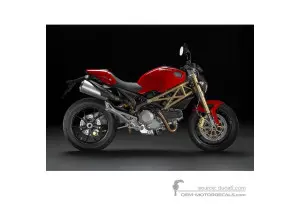 Aufkleber für Ducati MONSTER 796 2013 20th Anniversary - Rot • Ducati OEM-Aufkleber