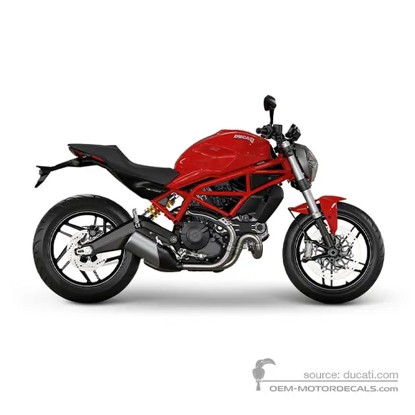 Ducati MONSTER 797 2017 - Rot - Ducati Red