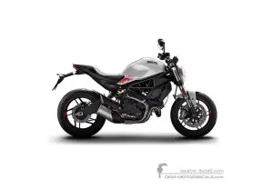 Autocollants pour Ducati MONSTER 797 2019 - Blanc • Ducati Autocollants OEM