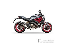 Stickers voor Ducati MONSTER 821 2017 - Grijs Rood • Ducati OEM Stickers