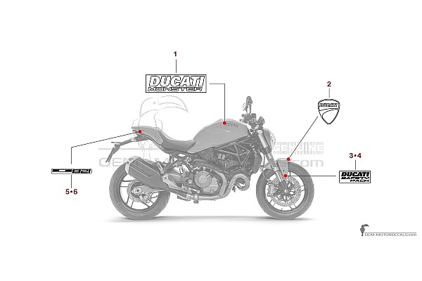 Ducati MONSTER 821 2019 - Giallo