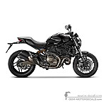 Ducati MONSTER 821 2020 - Dark gray