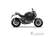 Naklejki do Ducati MONSTER 821 2021 - Czarno Czerwony • Ducati Naklejki OEM