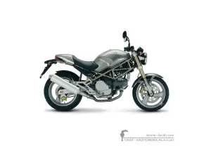 Aufkleber für Ducati MONSTER M600 1995 • Ducati OEM-Aufkleber
