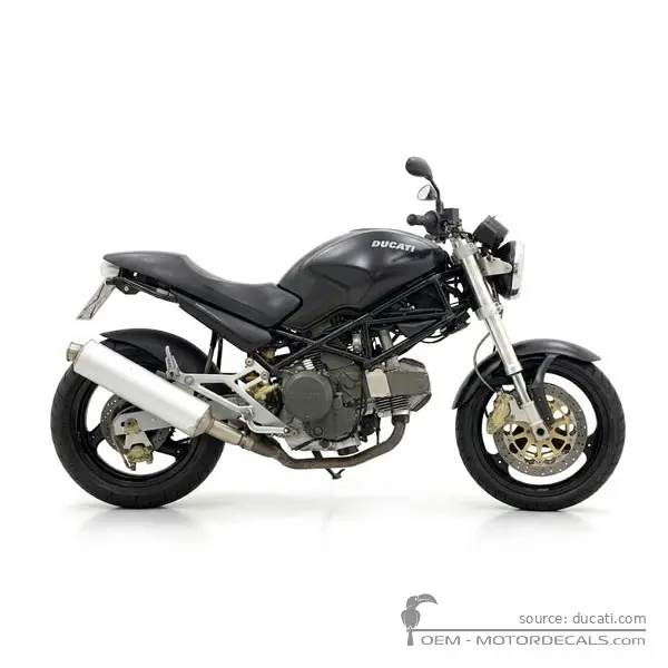 Ducati MONSTER M600 Dark 1998 - Matte Black