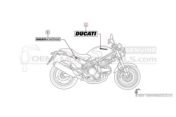 Ducati MONSTER M600 1999