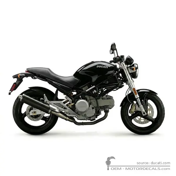 Ducati MONSTER M600 Metallic 2001 - Black