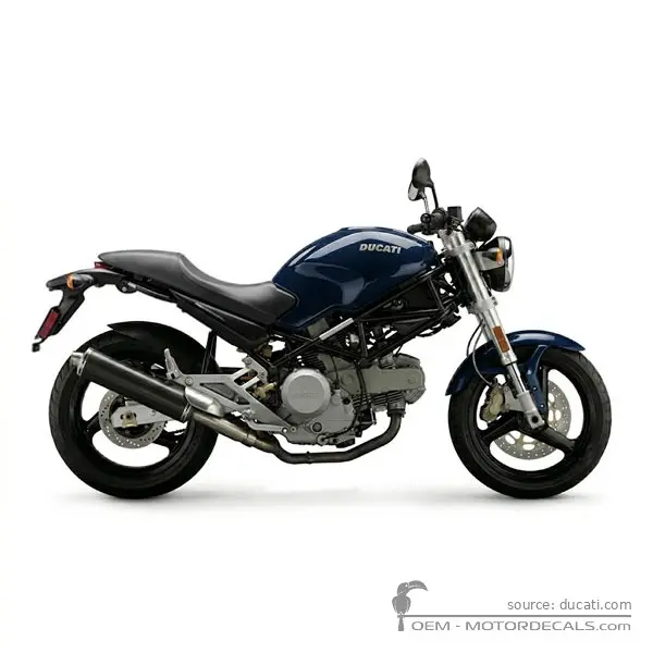 Ducati MONSTER M600 Metallic 2001 - Blue