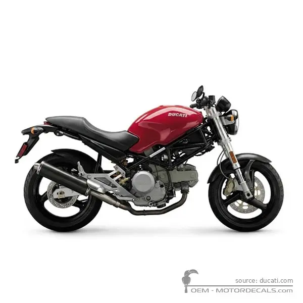 Ducati MONSTER M600 Metallic 2001 - Ducati Red