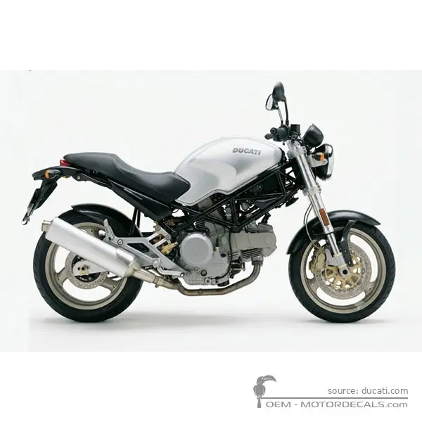 Ducati MONSTER M600 Metallic 2001 - Gray