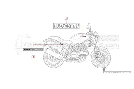 Ducati MONSTER M600 Metallic 2001