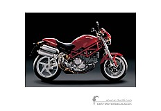 Naklejki do Ducati MONSTER S2R 2006 - Czerwony • Ducati Naklejki OEM