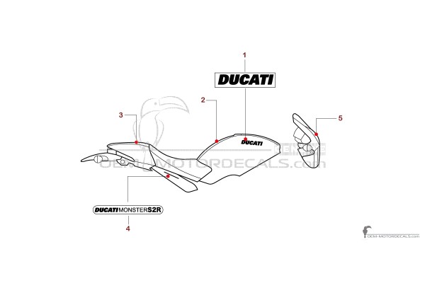 Ducati MONSTER S2R 2006 - Argento