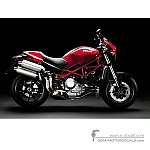 Ducati MONSTER S4R 2007 - Rood