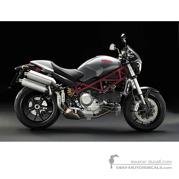 Ducati MONSTER S4R 2007 - Zilver - Titanum