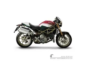 Naklejki do Ducati MONSTER S4R S4RS 2008 • Ducati Naklejki OEM